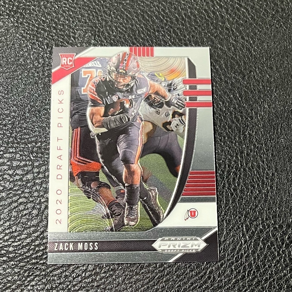 🏈 Zack Moss 2020 Panini Prizm Draft Pick Rookie Card #139 Indianapolis Colts